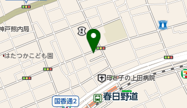 林ガラス店の地図画像