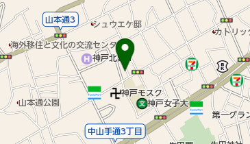 南安全ガラスの地図画像