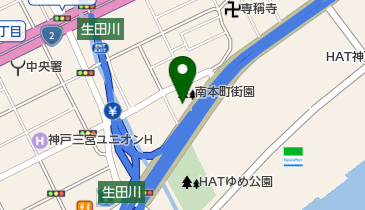 神戸市立 葺合公民館の地図画像