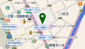 神戸リガッタアンドアスレチック倶楽部の地図画像