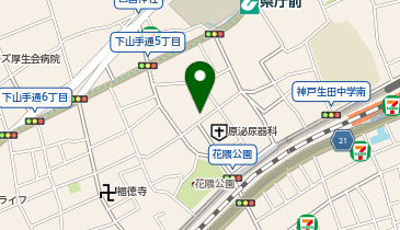 財団法人兵庫勤労文化会館の地図画像