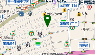 森記海産物の地図画像