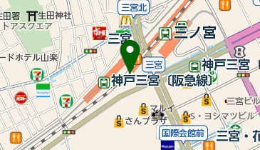 囲碁会館の地図画像