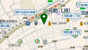 神戸将棋センターの地図画像