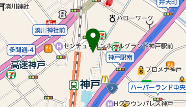 カワイミュージックスクール神戸の地図画像