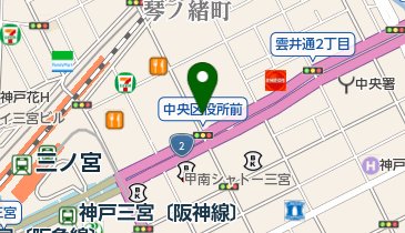 総合資格学院神戸校の地図画像
