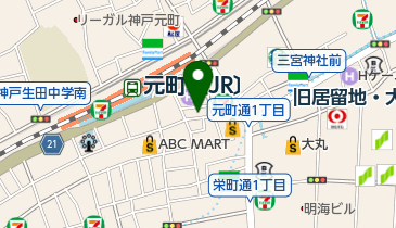 トーンブルーの地図画像
