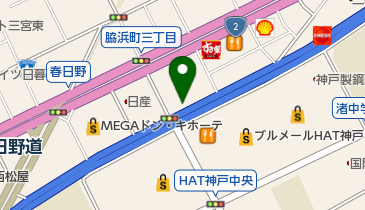 阪神精工株式会社の地図画像