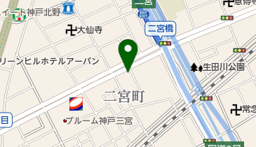 西武企画株式会社関西支店の地図画像