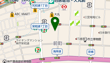 神奈川機器工業株式会社神戸営業所の地図画像