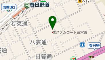 マルイ商会の地図画像