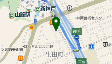 日本基督教団 神戸聖愛教会の地図画像