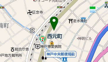 株式会社クマヒラ神戸支店の地図画像
