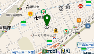 井澤金属株式会社神戸営業所の地図画像