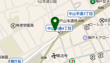アルファクリーニングコープ山手店の地図画像