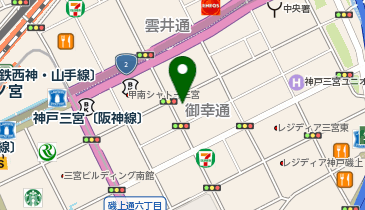 三菱電機冷熱機器販売株式会社兵庫支店の地図画像