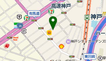 兵庫県食品国民健保組合の地図画像