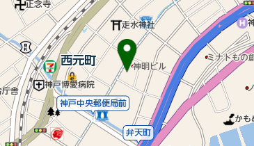 兵庫県行政書士会 神戸支部の地図画像