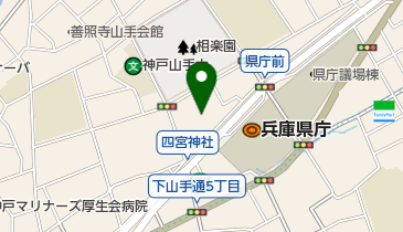 パーフェクトリバティー教団神戸教会の地図画像