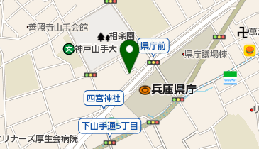 新社会党 兵庫県本部の地図画像