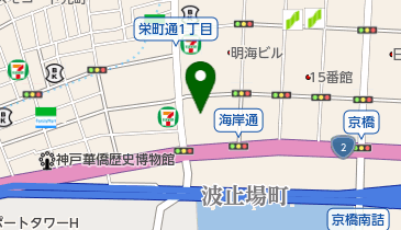 財団法人兵庫県農協貯金保障協会の地図画像