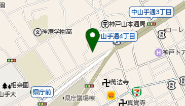 教職員共済生活協同組合兵庫県支部の地図画像