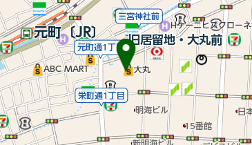 シャネル株式会社の地図画像