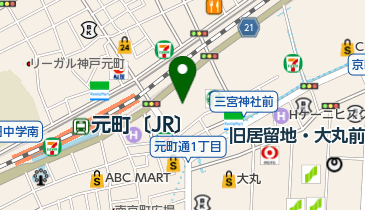 くらしの骨董楽の地図画像