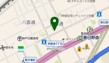 梅本産業株式会社 東営業所の地図画像
