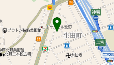 東極楽寺の地図画像