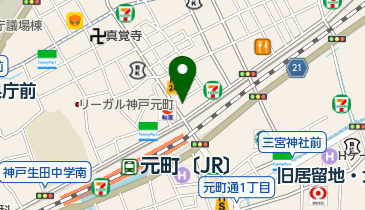 河野写真室の地図画像