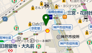 岡三証券株式会社神戸支店の地図画像