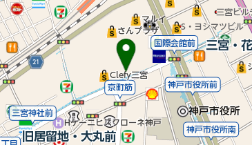 岩井コスモ証券株式会社神戸支店の地図画像