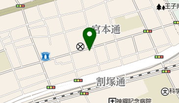神戸新聞 葺合東専売所の地図画像