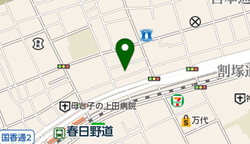 フラワーショップラベンダーの地図画像