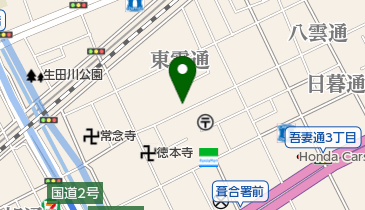 福田商店の地図画像