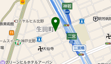 株式会社今永製本の地図画像