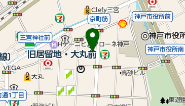 MANDI-BALI神戸の地図画像