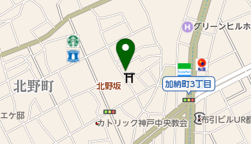 宅配クック123神戸中央区店の地図画像