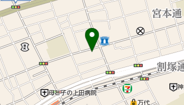 中岡畳加工所の地図画像