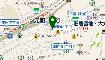 ハックルベリーの地図画像