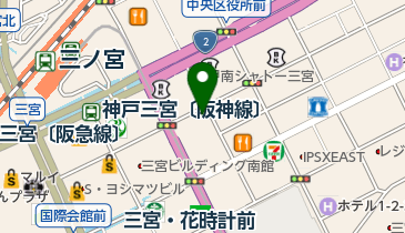 日本システムバンク株式会社神戸支店の地図画像