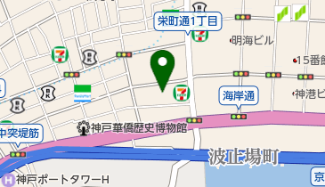 トレーディア株式会社神戸支店通関部の地図画像