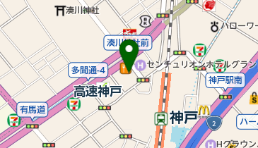 難波電話電気工業株式会社の地図画像