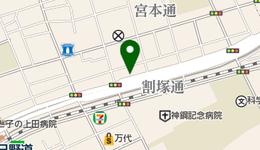 有限会社前田金属の地図画像