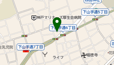 ウッドベル動物病院の地図画像