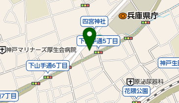 きりん動物病院の地図画像