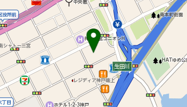 互光建物管理株式会社 三宮グランドビル控室の地図画像