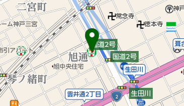 カットハウススキップの地図画像