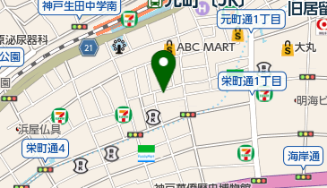 かとれあ美容室の地図画像